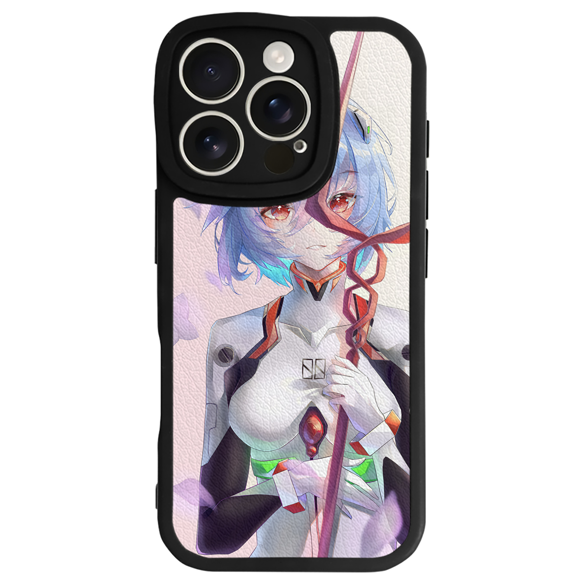 （画像用） EVA 新世紀エヴァンゲリオン 【iPhone 16シリーズ対応】シリコンスマホケース（レザー調） 材質：シリコン